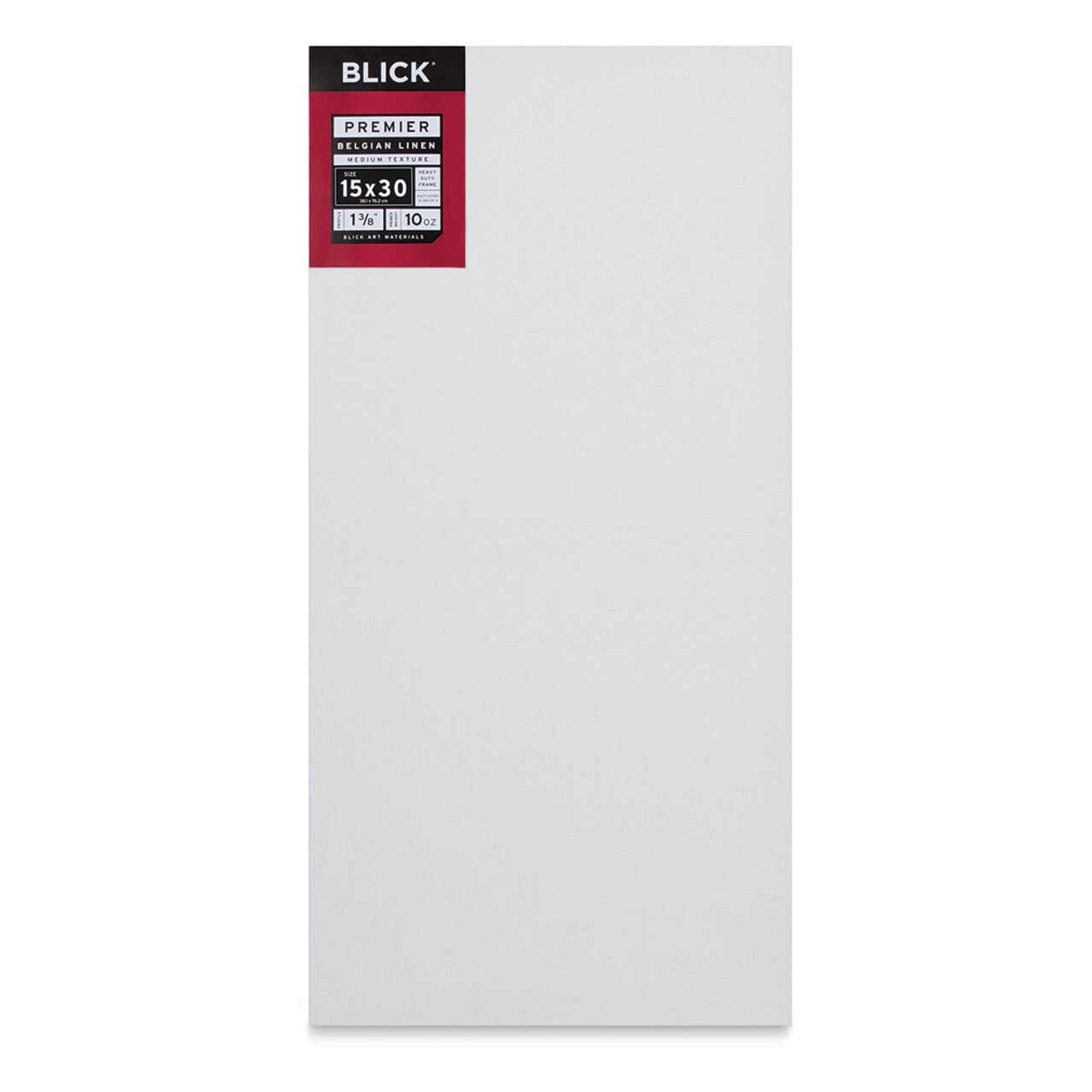 Blick Premier Belgian Linen - 15" x 30", Oil-Primed, 1-3/8" Profile